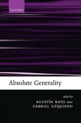 Absolute Generality - 