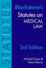 Statutes on Medical Law - Michael Jones