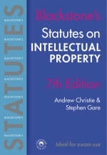 Statutes on Intellectual Property 2004/2005 - Andrew Christie