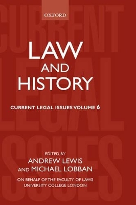 Law and History - 