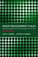 Health Measurement Scales - David L. Streiner