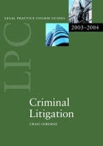 LPC Criminal Litigation - Craig Osborne