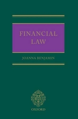 Financial Law - Joanna Benjamin