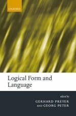 Logical Form and Language - Gerhard Preyer