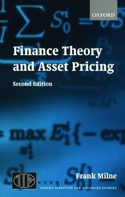 Finance Theory and Asset Pricing - Frank Milne