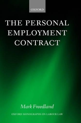 The Personal Employment Contract - Mark R. Freedland