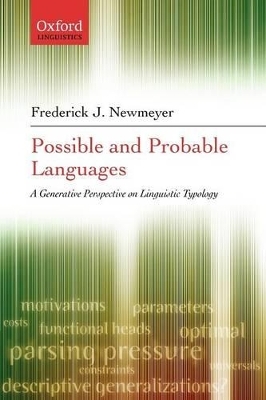 Possible and Probable Languages - Frederick J. Newmeyer