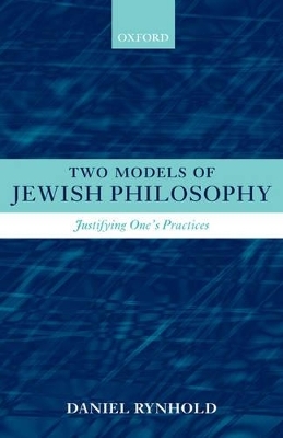 Two Models of Jewish Philosophy - Daniel Rynhold