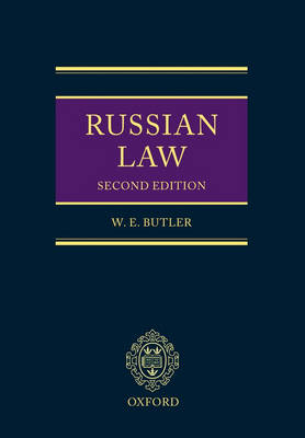 Russian Law - William E. Butler