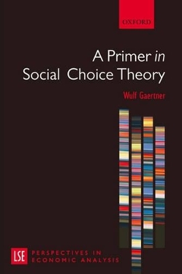 Primer in Social Choice Theory -  GAERTNER