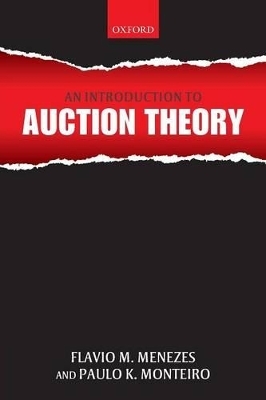 An Introduction to Auction Theory - Flavio M. Menezes, Paulo K. Monteiro