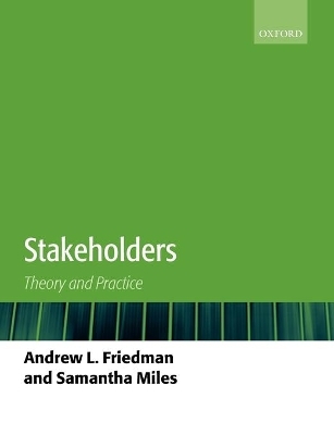 Stakeholders - Andrew L. Friedman, Samantha Miles