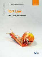 Complete Tort Law - S. I. Strong, Liz Williams