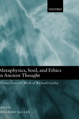 Metaphysics, Soul, and Ethics in Ancient Thought - 