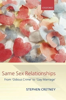 Same Sex Relationships - Stephen Cretney