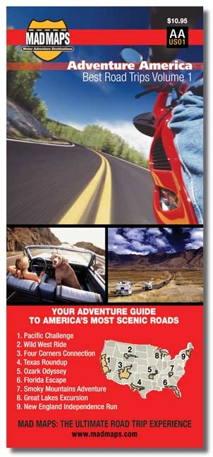 Us Road Trips Vol 1 Adventure America - 