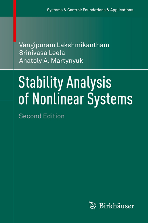 Stability Analysis of Nonlinear Systems - Vangipuram Lakshmikantham, Srinivasa Leela, Anatoly A. Martynyuk