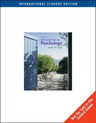 Introduction to Psychology - James W. Kalat