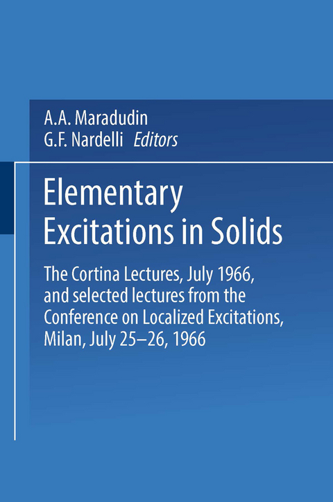 Elementary Excitations in Solids - A. A. Maradudin