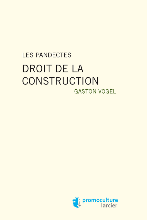 Les Pandectes - Gaston Vogel