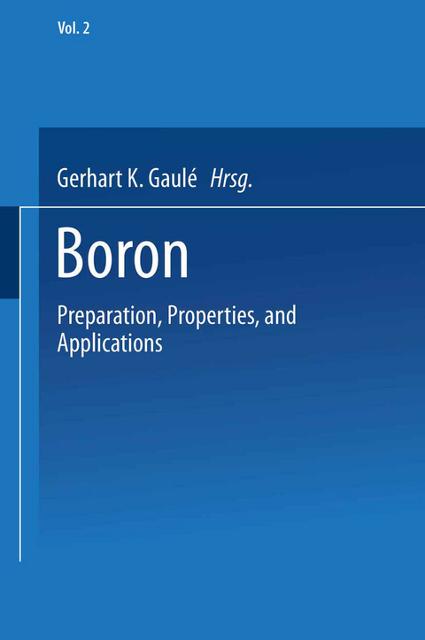 Boron - Gerhart K. Gaulé