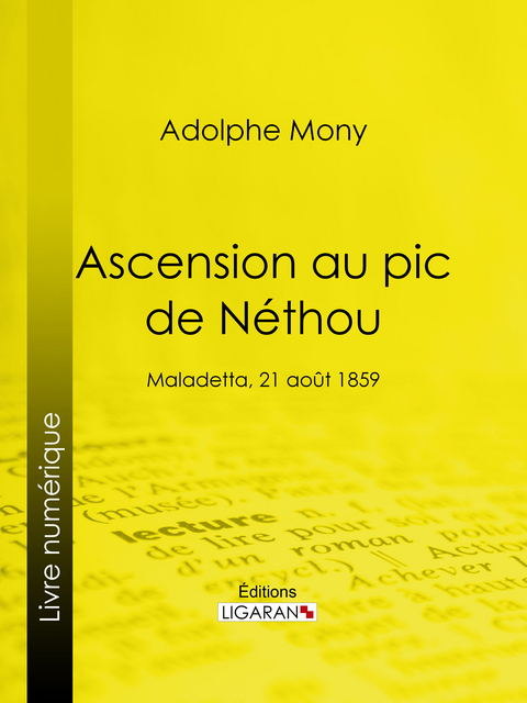 Ascension au pic de Néthou -  Adolphe Mony