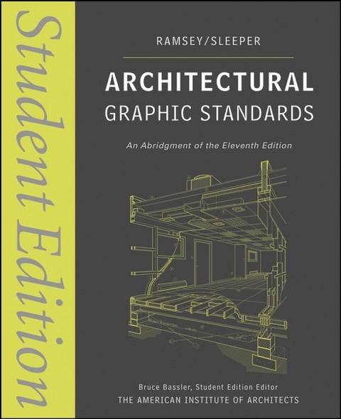 Architectural Graphic Standards - Charles George Ramsey, Harold Reeve Sleeper