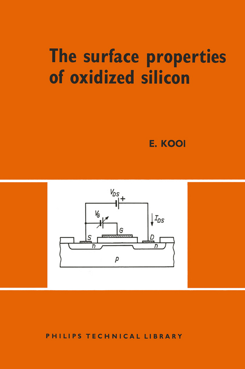 The Surface Properties of Oxidized Silicon - Else Kooi