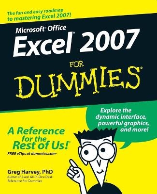 Excel 2007 For Dummies - G Harvey