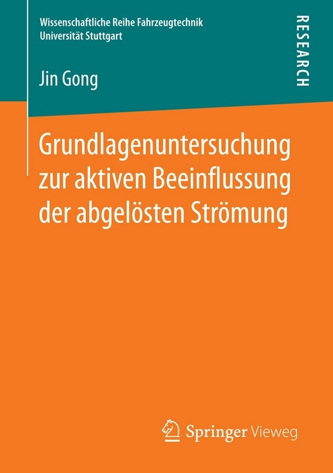 Grundlagenuntersuchung zur aktiven Beeinflussung der abgelösten Strömung -  Jin Gong