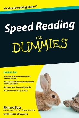 Speed Reading For Dummies - Richard Sutz