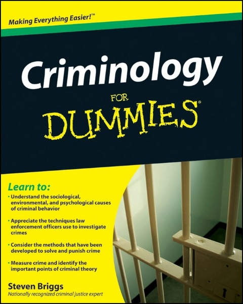 Criminology For Dummies - Steven Briggs