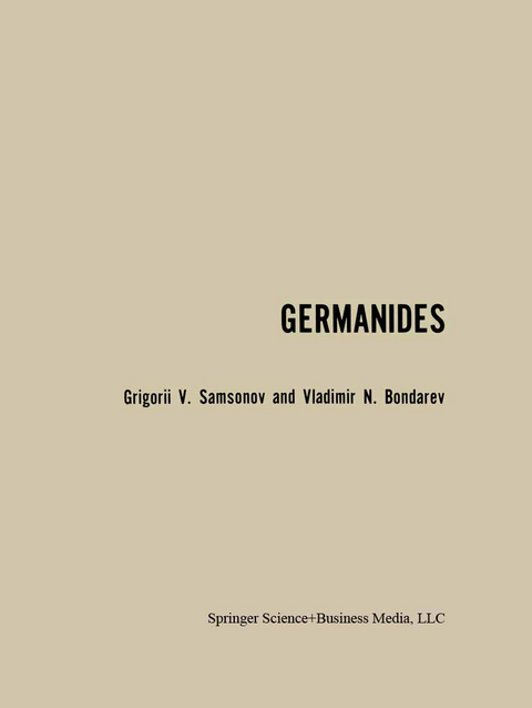 Germanides / Germanidy / ГерmаhИДЫ - G. V. Samsonov