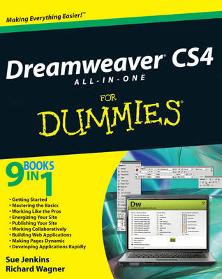 Dreamweaver CS4 All-in-One for Dummies - Sue Jenkins, Richard Wagner