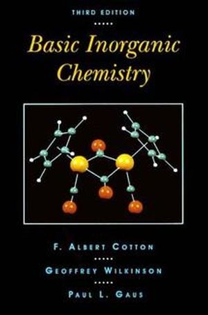 Basic Inorganic Chemistry - F. Albert Cotton, Geoffrey Wilkinson, Paul L. Gaus