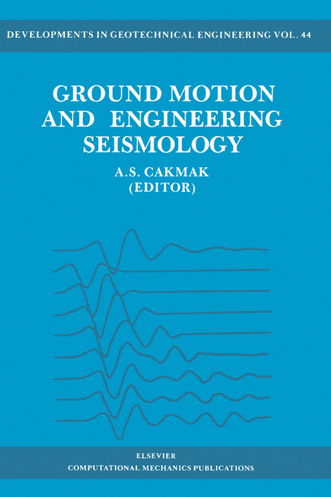 Ground Motion and Engineering Seismology - 