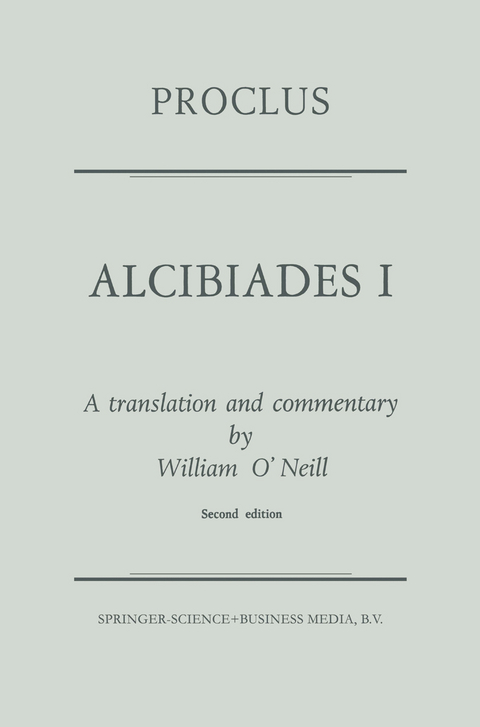 Proclus: Alcibiades I - Proclus Diadochus