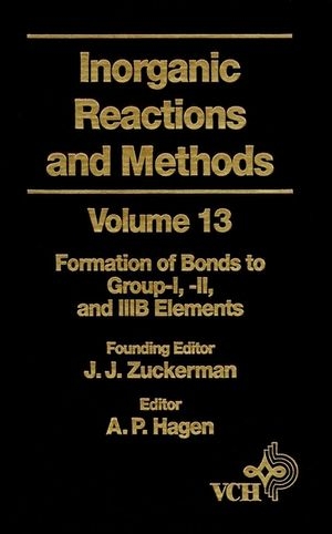 Inorganic Reactions and Methods, The Formation of Bonds to Group-I, -II, and -IIIB Elements - 