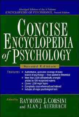 Concise Encyclopedia of Psychology - 