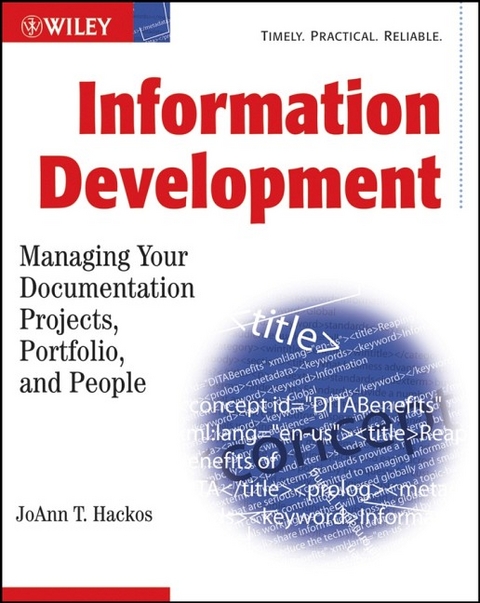 Information Development - JoAnn T. Hackos