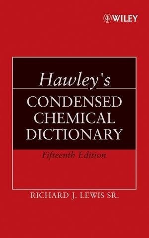 Hawley's Condensed Chemical Dictionary - Richard J. Lewis