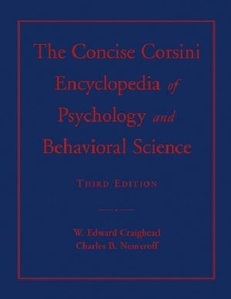 The Concise Corsini Encyclopedia of Psychology and Behavioral Science - 