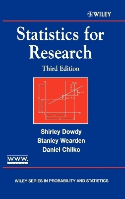 Statistics for Research - Shirley Dowdy, Stanley Wearden, Daniel Chilko