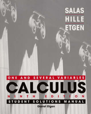 Calculus - Saturnino L. Salas, Garret J. Etgen, Einar Hille