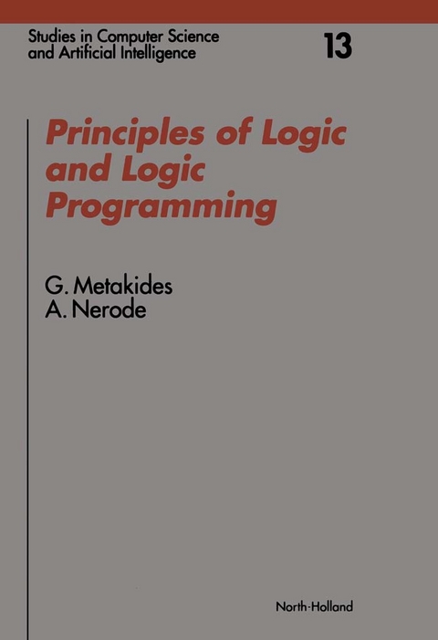 Principles of Logic and Logic Programming -  G. Metakides,  A. Nerode