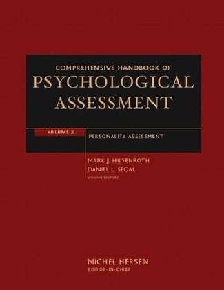 Comprehensive Handbook of Psychological Assessment, Volume 2 - 