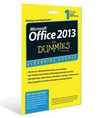 Office 2013 For Dumies Elearning Course - Faithe Wempen