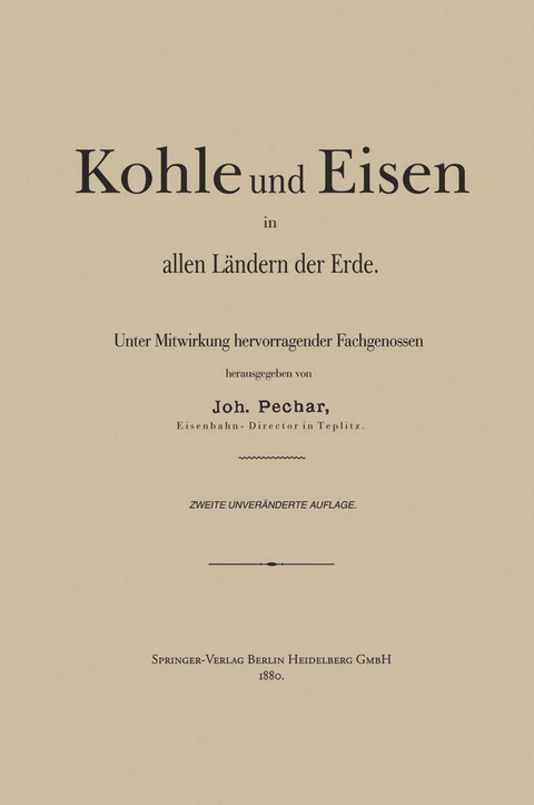 Kohle und Eisen in allen Ländern der Erde - 