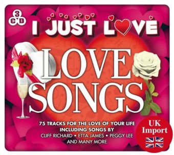 I Just Love - Love Songs, 3 Audio-CDs -  Various