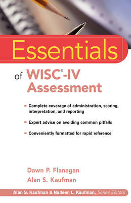 Essentials of WISC-IV Assessment - Dawn P. Flanagan, Alan S. Kaufman